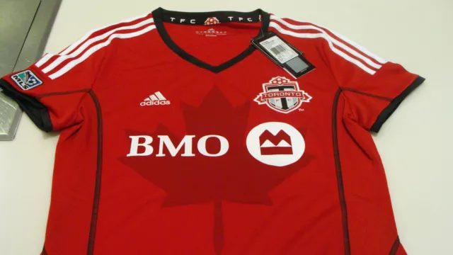 2014 Toronto FC MLS Soccer Football Home Jersey Red ClimaCool XL Canada Ladies 2