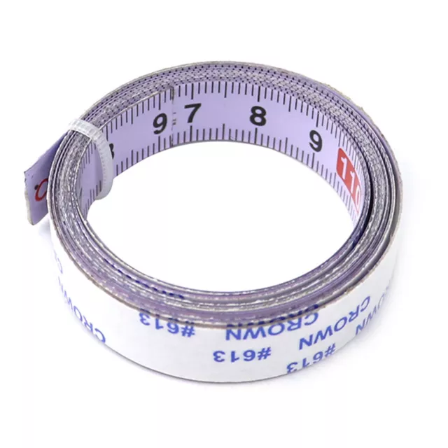 1/2/3/4/5/6m Scale Ruler Metric Accurate Self-adhesive Tape Measure Tool