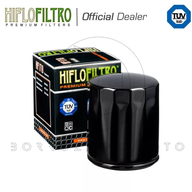 Filtro Olio Hiflo Hf171B Harley Davidson Flhx Street Glide 1584 2007-2012