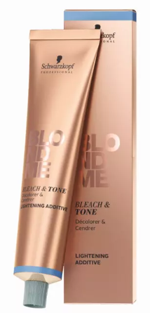 Schwarzkopf Blondme Bleach & Tone 60ml Kühles Cool Additiv Rose Additive