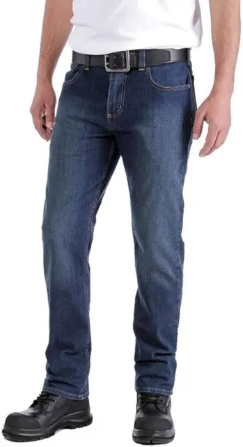 Rugged Flex Relaxed Straight Jeans Uomo