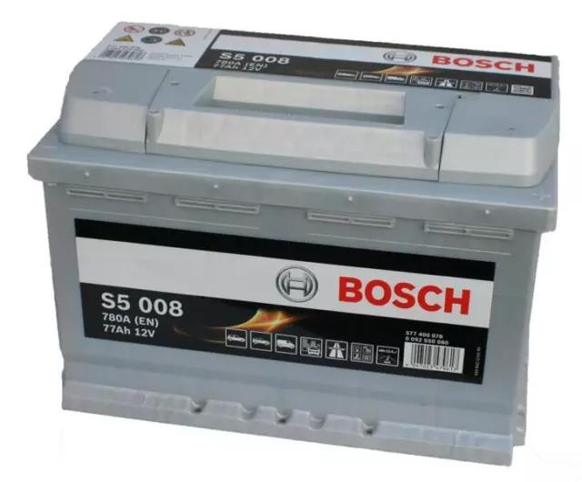 Bosch S5 008 Autobatterie 12V 77Ah 780A inkl. 7,50 € Pfand