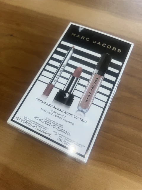 Juego mini de trío de labios desnudos Marc Jacobs