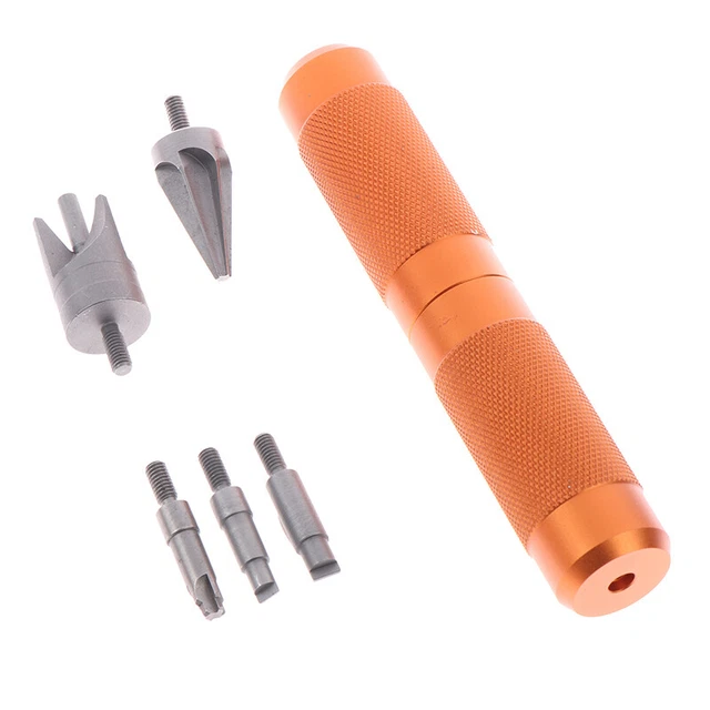 1Pc Case Prep Multitool Case Chamfer Deburring Hand Tools for Removing Crimps C~