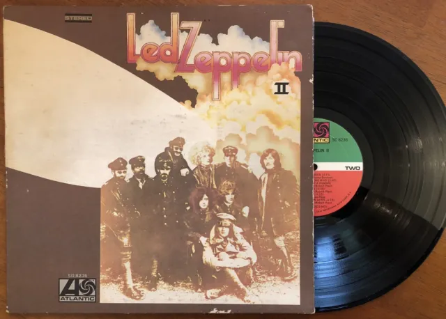 LED ZEPPELIN II Ludwig HOT MIX RL SS Both Sides SD 8236 Monarch Pressing