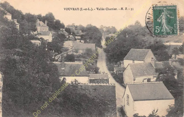CPA 37210 Vouvray Valley Chartier Edit H. B.ca1911