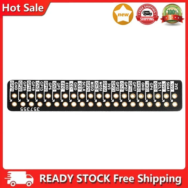 PCB DISTINGUISHABLE GPIO Pin Reference Boards for Raspberry Pi 2 Model ...