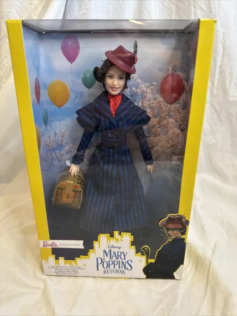 Barbie Signature Mary Poppins Returns Doll Disney NRFB 2019 Mattel FRN81