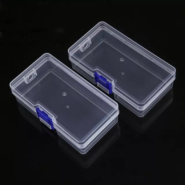 Plastic Transparent Storage Box Transparent Small Items Case  Packing Boxes