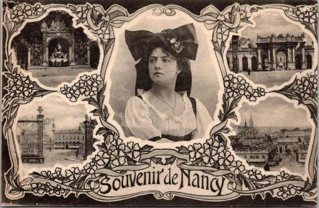 *39003 cpa Souvenir de Nancy