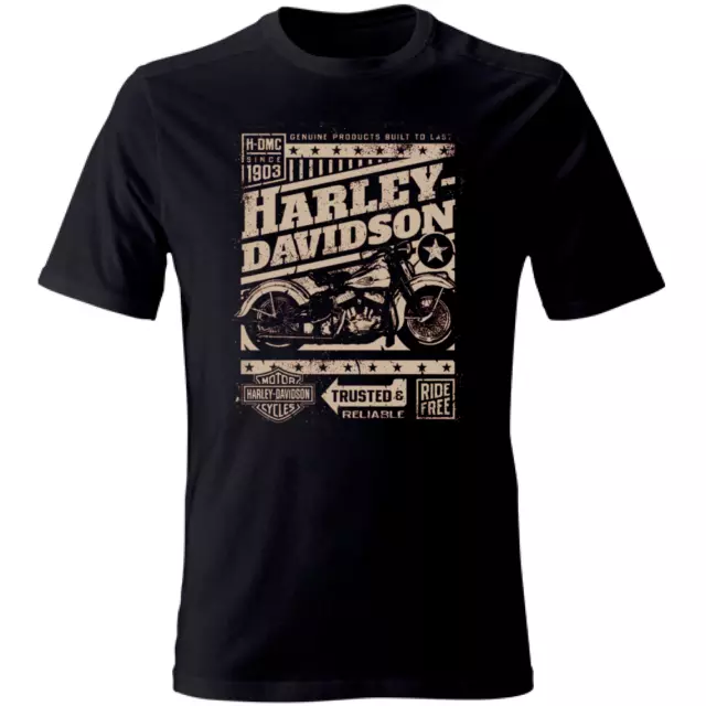 T-SHIRT adatta a harleysta Harley Davidson Nigthster Sportster Glide Bob Rider