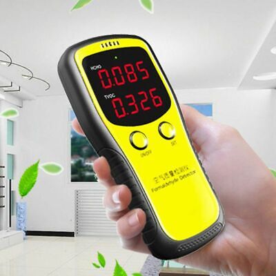 Portable LCD Digital Monitor Indoor Air Quality Formaldehyde Detector
