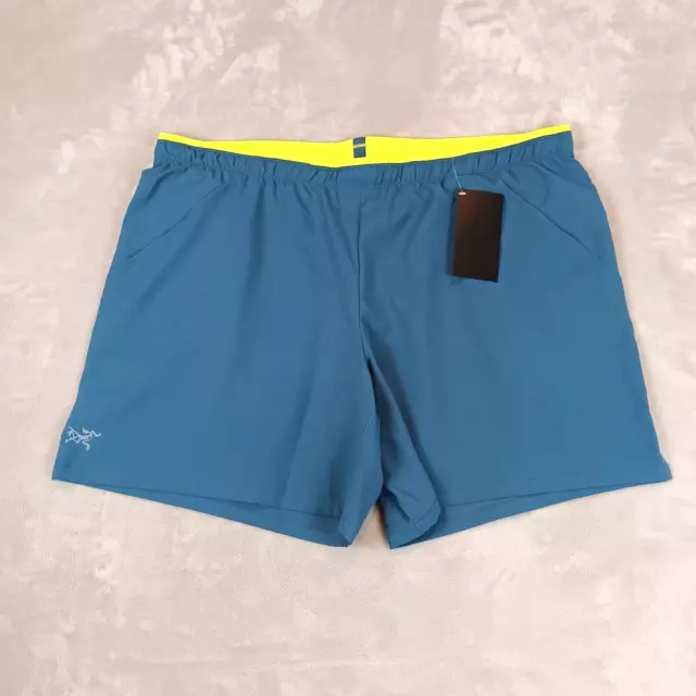 Arc’teryx Norvan  Shorts Mens XXL 2XL 7” Inseam Serene Blue Trail Running NEW