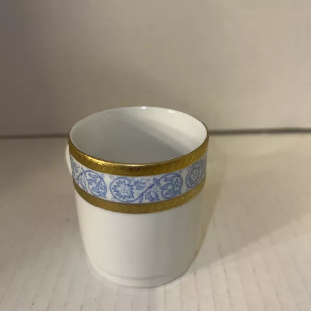 Tirschenreuth Bavaria Gold Rimmed Espresso Cup Made in Germany