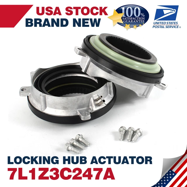 2 Pcs 4WD Auto Locking Hub Actuator For Ford F150 2004-2015, Expedition & Lincoln Navigator 2003-2015 | Replacement For 7L1Z-3C247-A