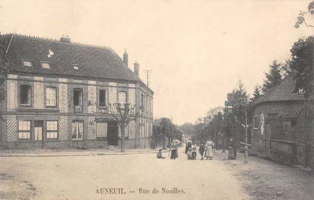 Cpa 60 Auneuil / Rue De Noailles