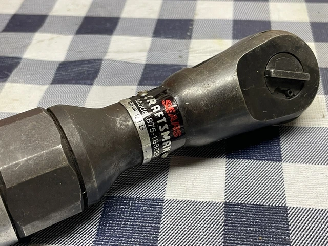 CRAFTSMAN 3/8" Pneumatic Air Ratchet - Model 875-188020 - *READ DESCRIPTION* 5