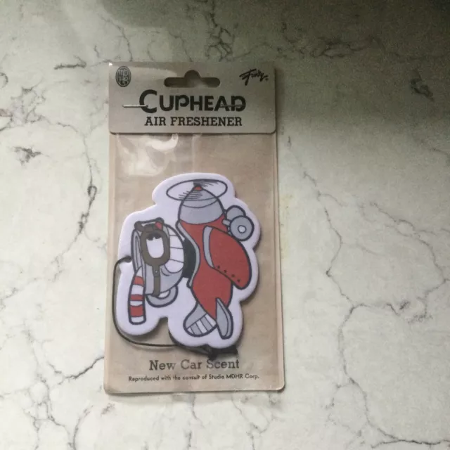 Cuphead Airplane Hanging Air Freshener for Cars New Car Scent