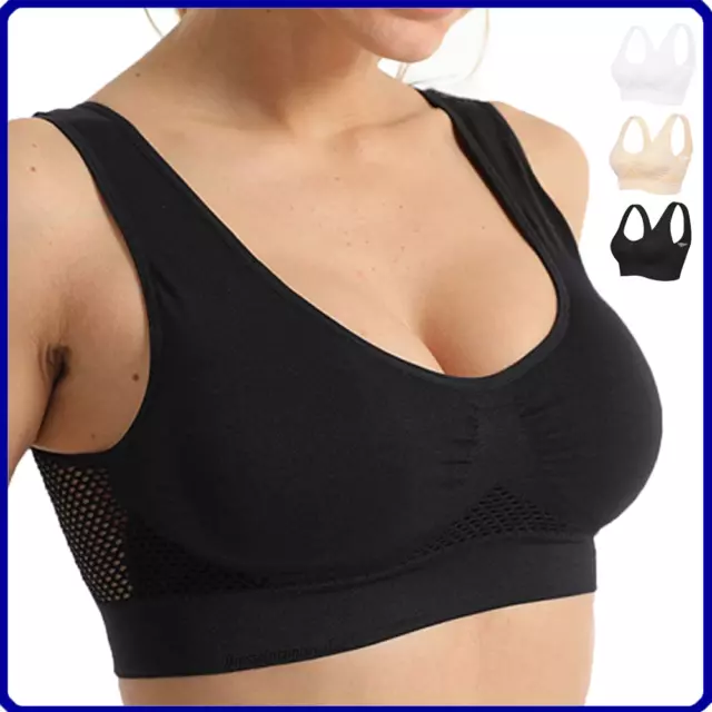 Reggiseno top sportivo donna senza ferretto, ganci e cuciture in microfibra