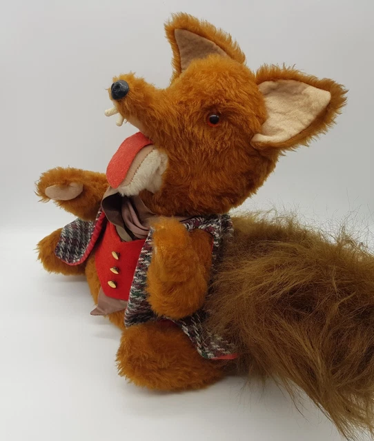 BASIL BRUSH PLUSH Soft Toy 13" Vintage 1970s BBC TV Fox Character £20.