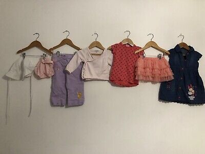 Baby Girls Bundle Of Clothes Age 12-18 Months Disney Tesco George