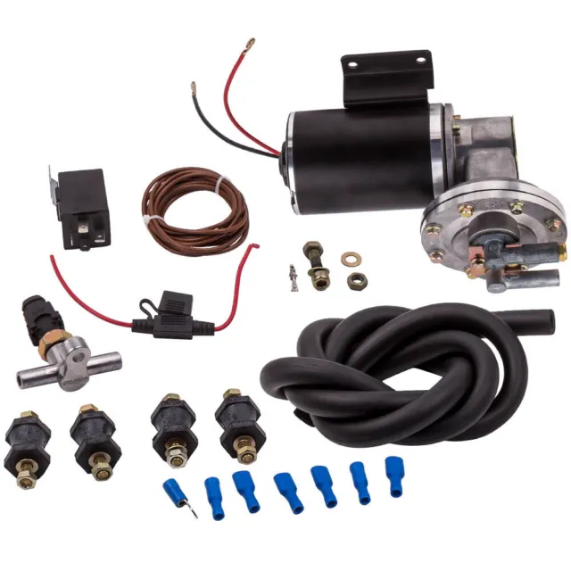 Brake Booster Electrical Vacuum Pump Kit for Brake Systems 18" to 22" 12V