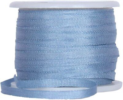 Threadart 100% pura seda lazo - 2mm azul pizarra-Nº 012 - 10 metros