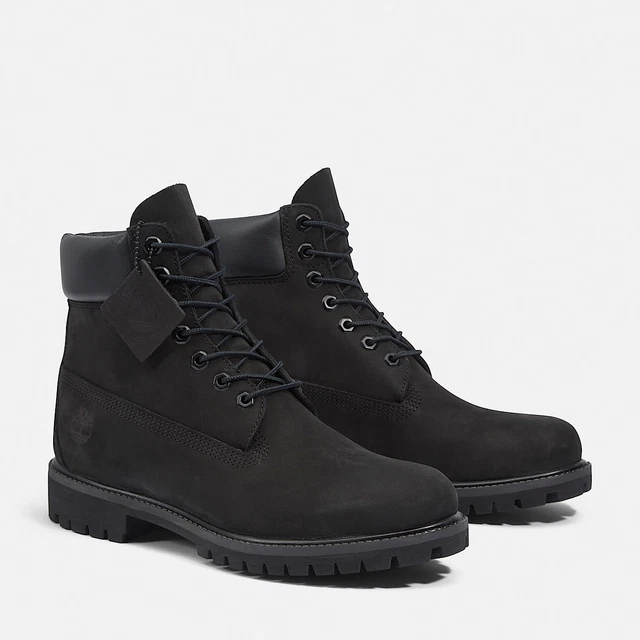 TIMBERLAND® PREMIUM 6-INCH Waterproof Boot for Men in Black Size 11uk £ ...