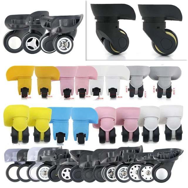 Luggage Suitcase Swivel Wheels Trolley Spare Casters Replaceable Universal Wheel
