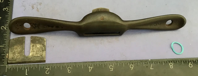 Stanley Spoke Shave Curved Sole New Briton cutter - Vintage Old Tool 🇺🇸 3