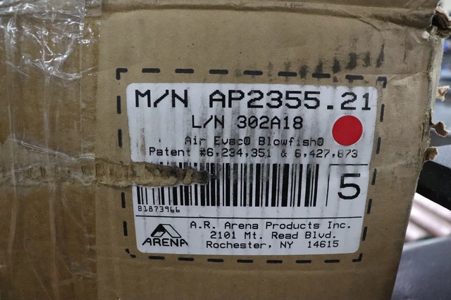 Air-Evac Blowfish Bottom-Discharge Liquid Liner AP2355-21