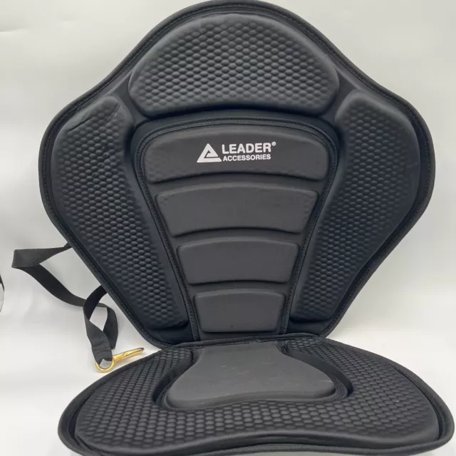 Leader Accessories Deluxe Kayak Seat Backrest- Detachable zipper bag Boat Canoe