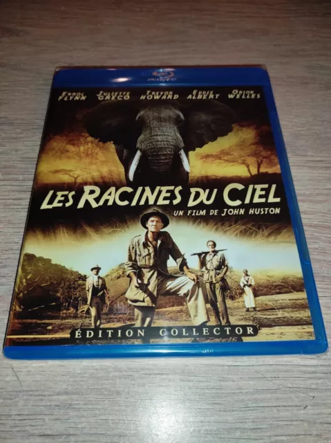 * Les Racines Du Ciel Bluray Neuf Sous Blister Edition Collector Huston Flynn