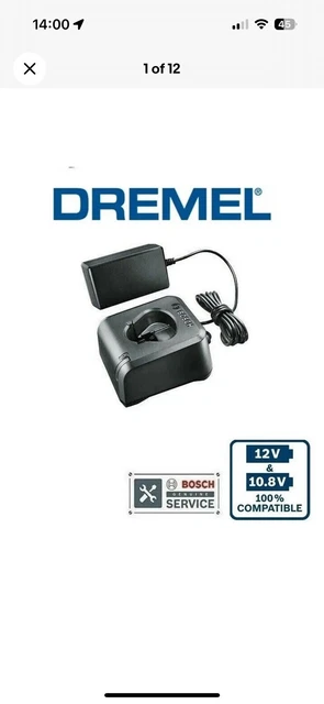 Dremel 8200 battery charger deals