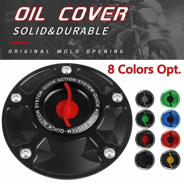 For Yamaha XJR1200 1995-2001 XJR1300 1998-17 CNC Keyless Fuel Gas Cap Tank Cover