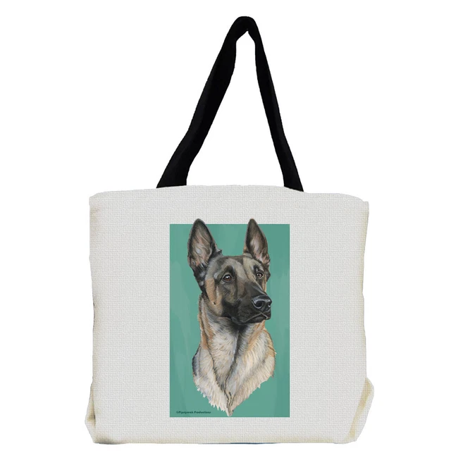 Belgian Malinois Tote Bag,  Belgian Malinois Gift