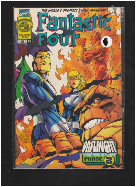 Fantastic Four #416 "Onslaught, Phase 2" Vol. 1 Marvel Comics 1996