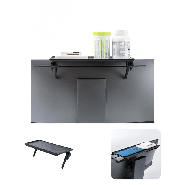 Práctico soporte de almacenamiento estable para almacenamiento de pantalla de escritorio ligero