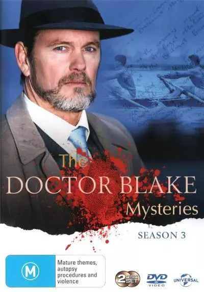 The Doctor Blake Mysteries : Season 3 (DVD, 2015) GC   R4 EX RENTAL FREE FAST PO