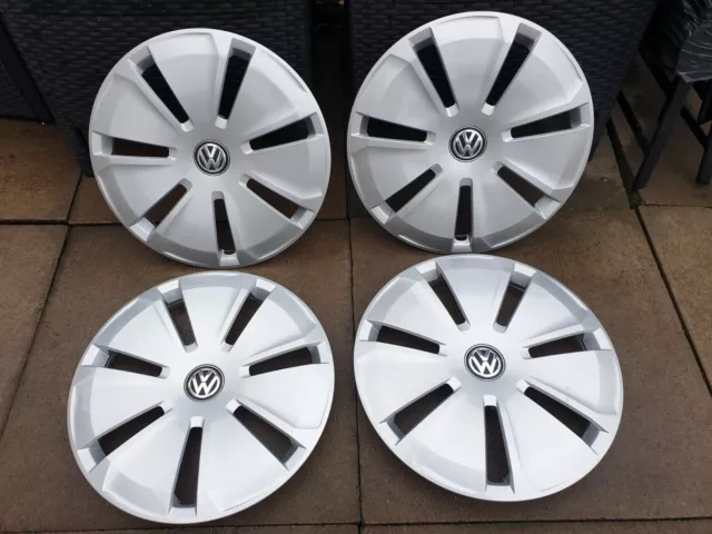 Genuine Volkswagen Transporter T6.1 Van Wheel Trims 16" Hub Caps Set of 4 T6 T5