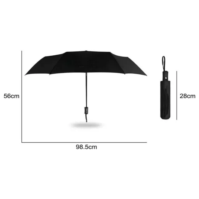 New Automatic Mercedes Benz Folding Umbrella Brolly Rain Car Accessory 3