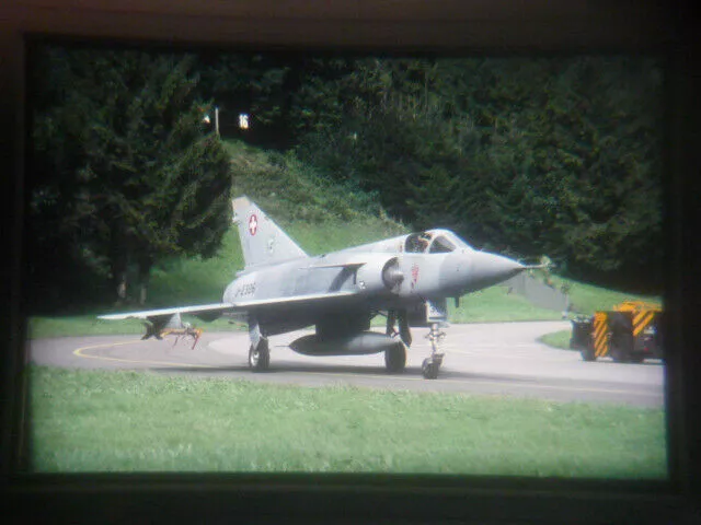 photo Swiss Air Force Mirage III S J-2306 Buochs 1998 (cig) Kodachrome