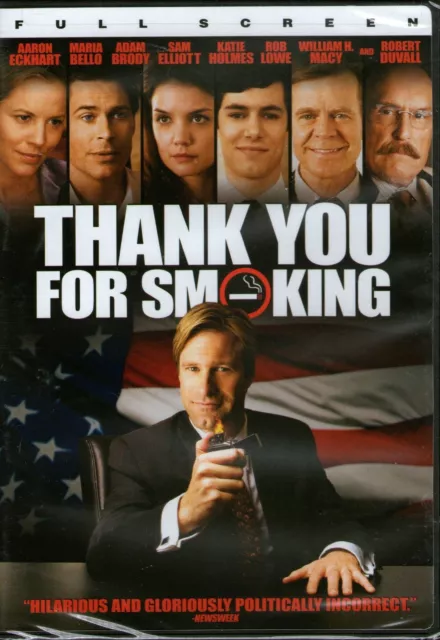 THANK YOU FOR NOT SMOKING- DVD-R1-BRAND NEW-Still Sealed-Katie Holmes