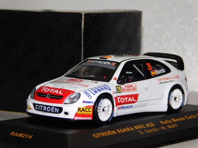 1/43 Citroën Xsara WRC - Rally Acrópolis 2005 | Ixo