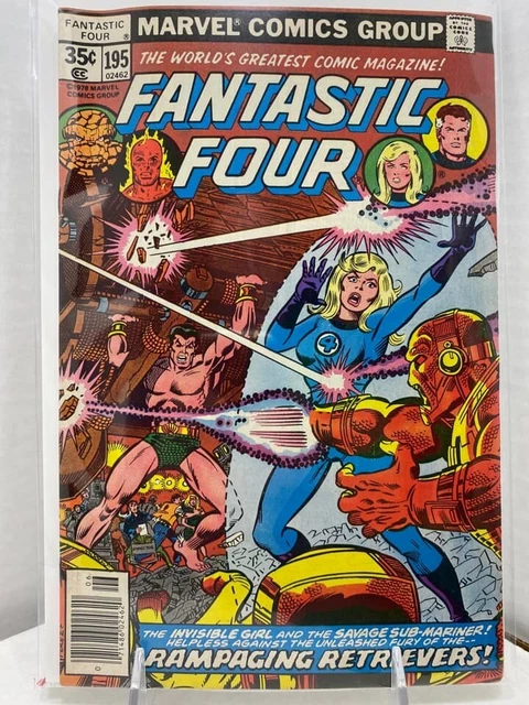 31373: Marvel Comics Fantastic four #195 Fine Minus Grade