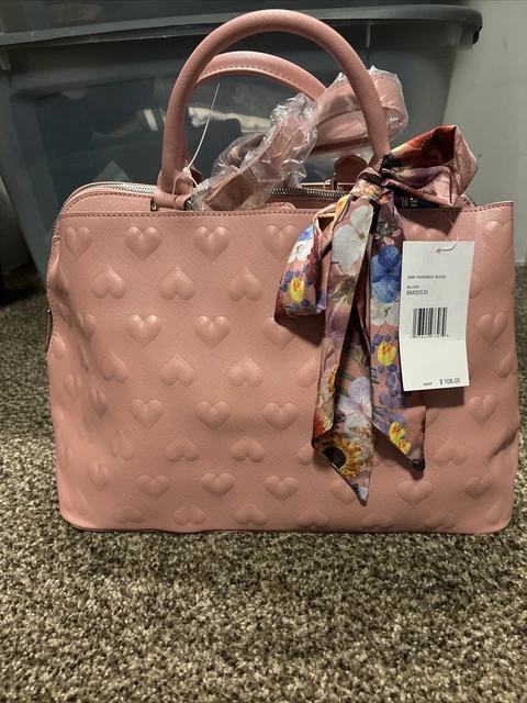 BETSEY JOHNSON HANDBAG Purse Oh Bow Satchel Bag DISCONTINUED