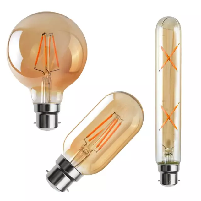 Retro Fashion Ampoules 4W LED Vintage Lampes B22 Vis à baïonnette