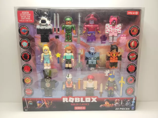 Roblox Action Collection Brookhaven Hair & Nails Action Figures w