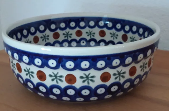Bunzlau Keramik Schüssel Original aus Polen Handarbeit