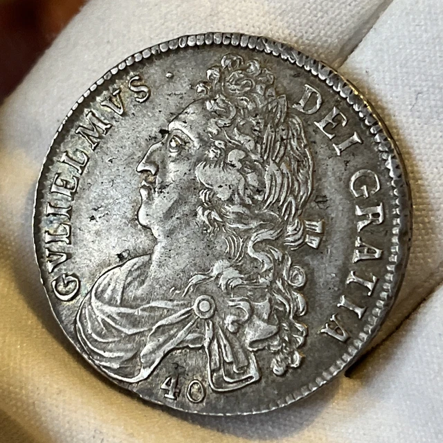 William III - Scotland - 1695 - Silver 40 Shillings / Forty Shillings - SEPTIMO William III - Scotland - 1695 - Silver 40 Shillings / Forty Shillings - SEPTIMO